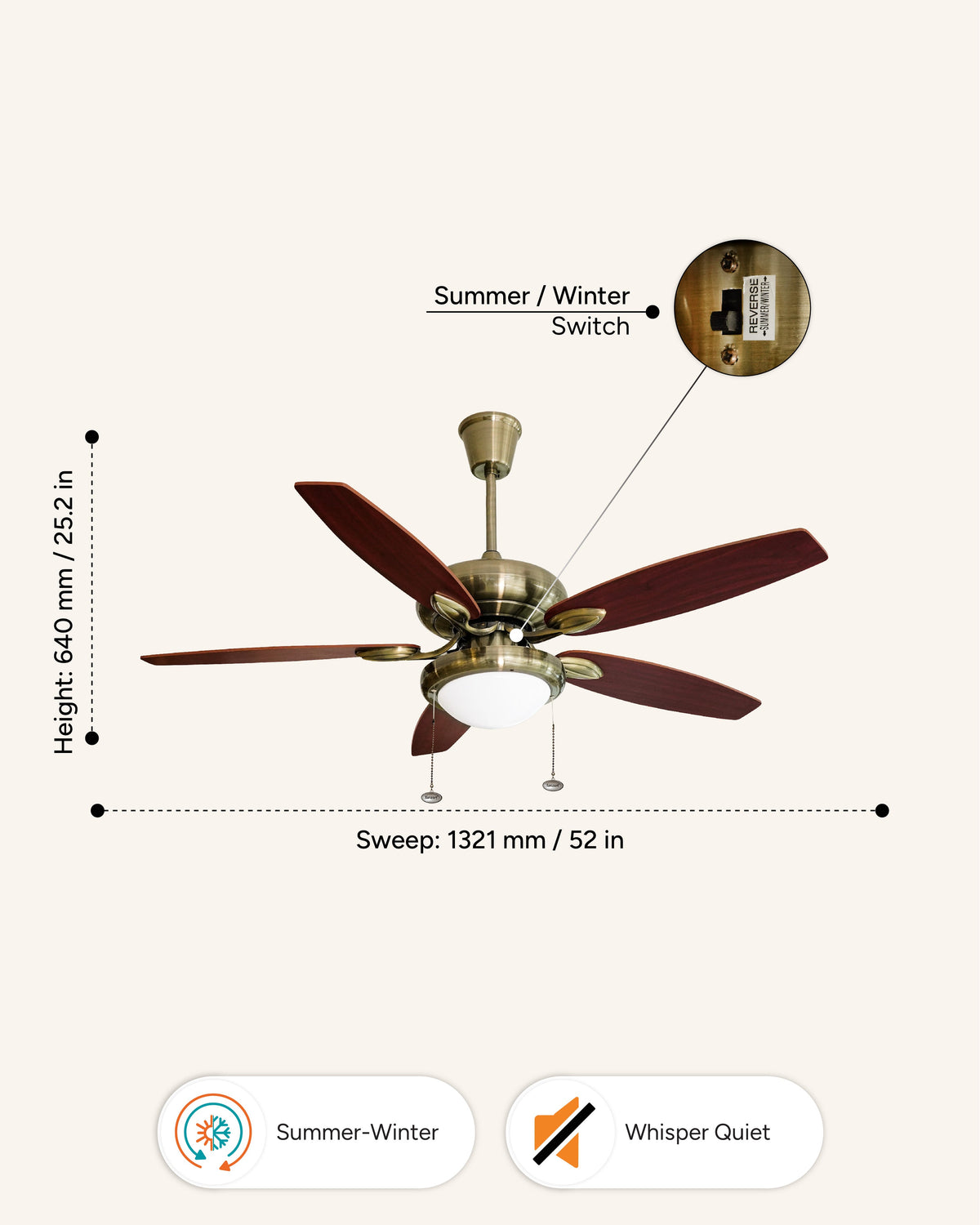 Elegance - Classical Vintage Fan