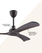Falcon - Modern Wooden Fan