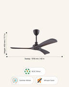 Falcon - Modern Wooden Fan