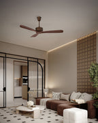 Cherry - Modern Wooden Fan