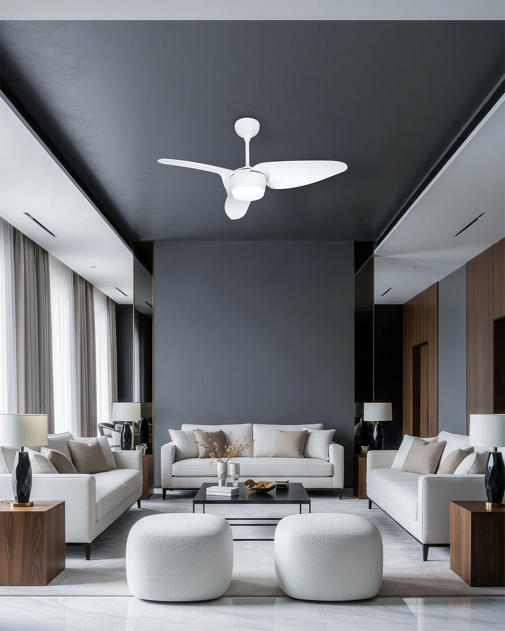 Swan- Simply Modern Fan