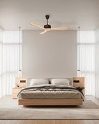 Cherry - Modern Wooden Fan