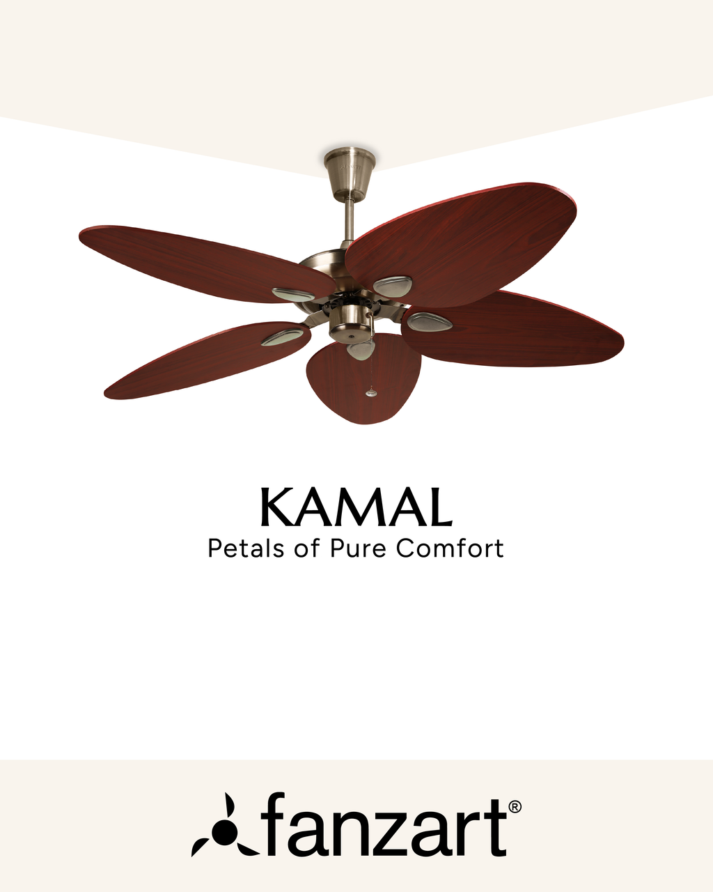 Kamal - Trendy Tropical Fan