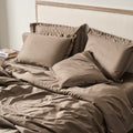 Classic Luxe Pillowcase Pair | 600 Thread Count | Extra Large | Mocha
