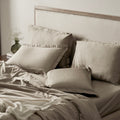 Clearance Luxe Sheet Set | 600 Thread Count | Fitted King | Classic Oyster