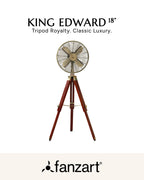 King Edward 18''- Royal Tripods Fan