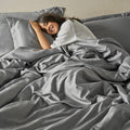 Classic Luxe Duvet Cover | 600 Thread Count | King | Pebble