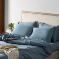 Piping Luxe Pillowcase Pair | 600 Thread Count | Standard | Dusk