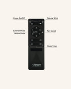 Micron- Modern Wooden Fan