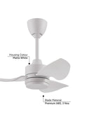 Micron- Modern Wooden Fan