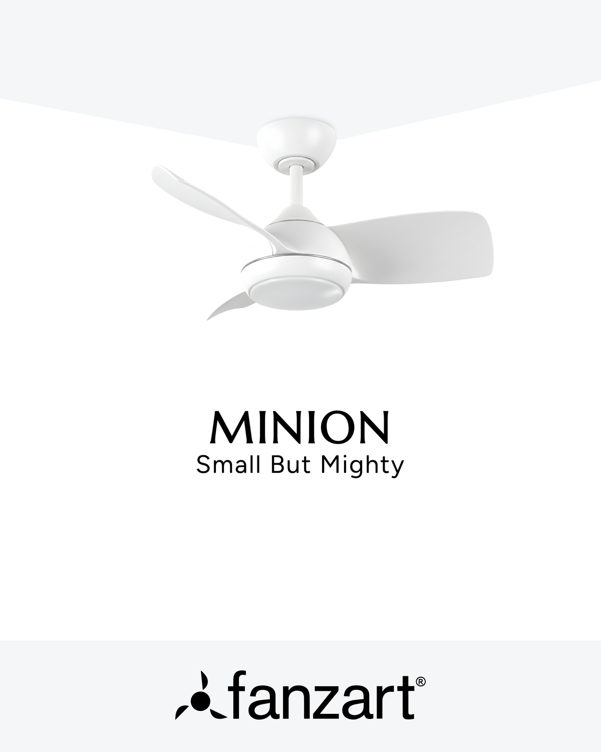 Minion - Modern Wooden Fan