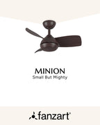 Minion - Modern Wooden Fan