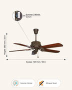 Monarch - Classical Vintage Fan