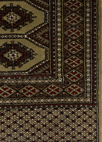 Bukhara Green — Venjara Carpets