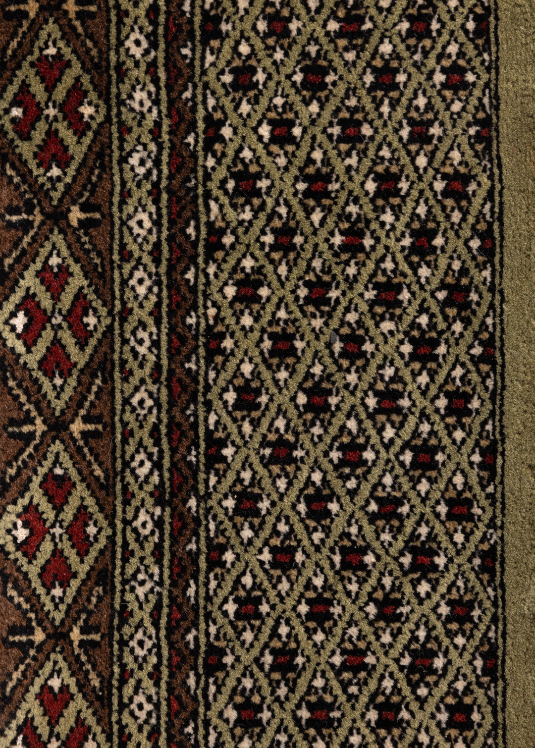 Bukhara Green — Venjara Carpets