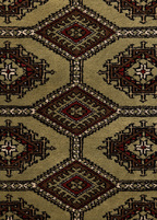 Bukhara Green — Venjara Carpets