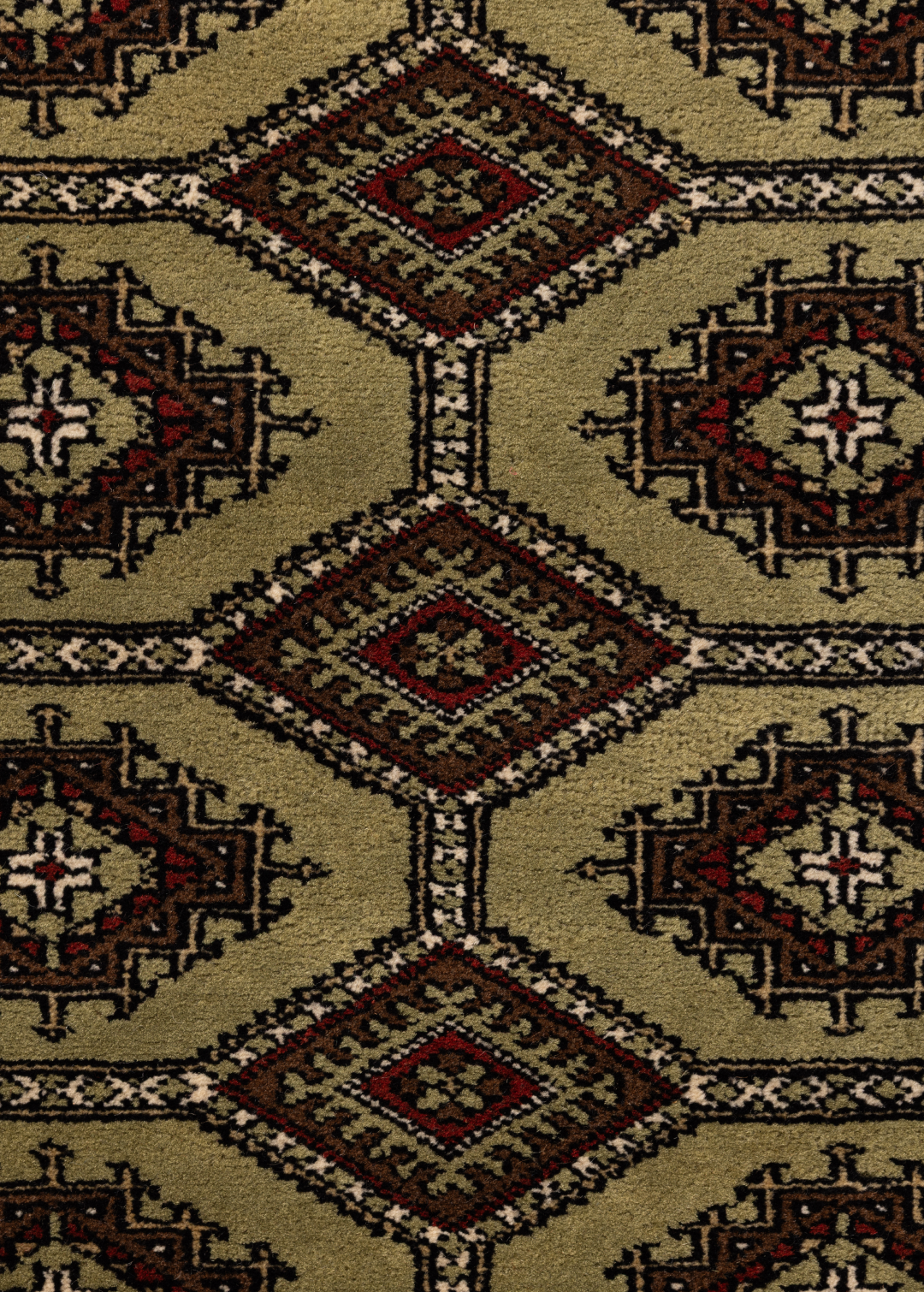 Bukhara Green — Venjara Carpets