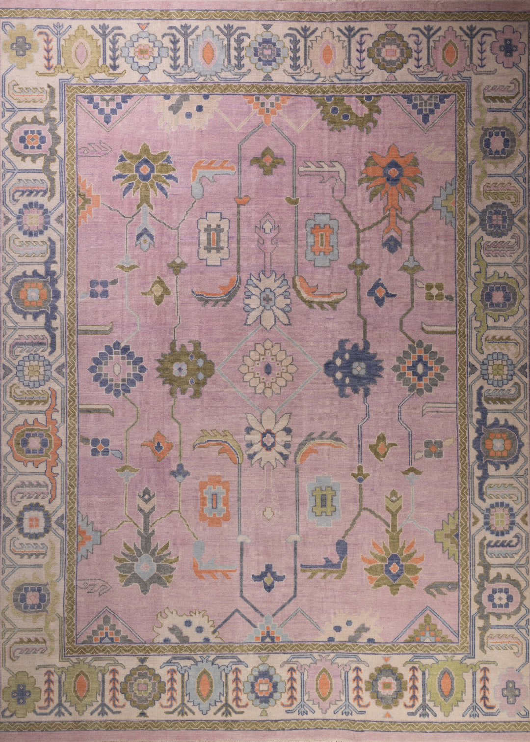 Pink Garden — Venjara Carpets