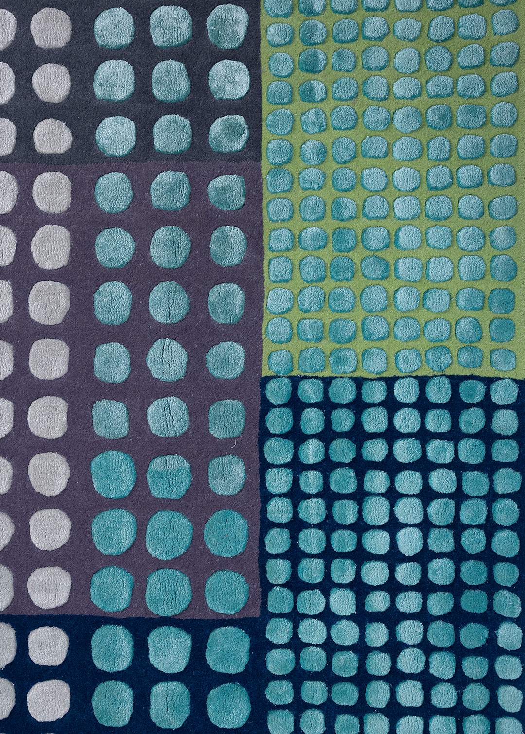 Blue Pebbles — Venjara Carpets