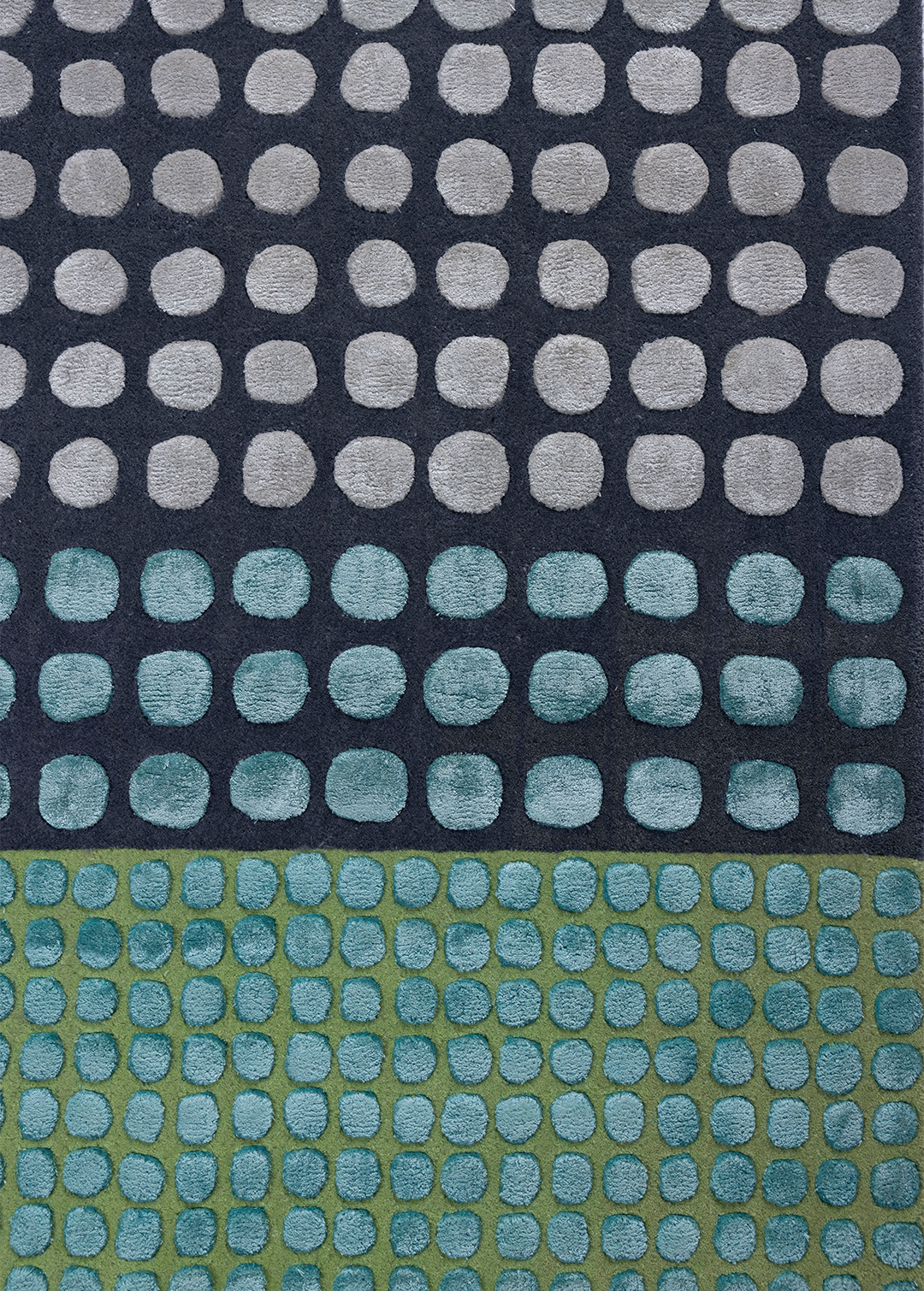 Blue Pebbles — Venjara Carpets