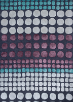Blue Pebbles — Venjara Carpets