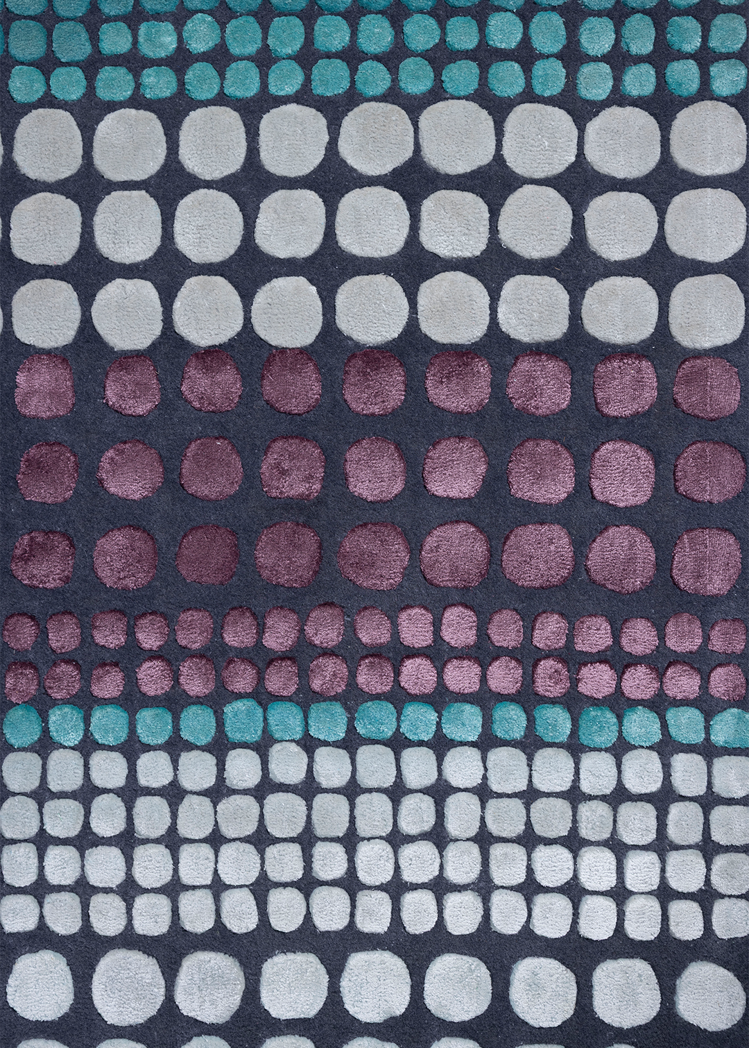 Blue Pebbles — Venjara Carpets