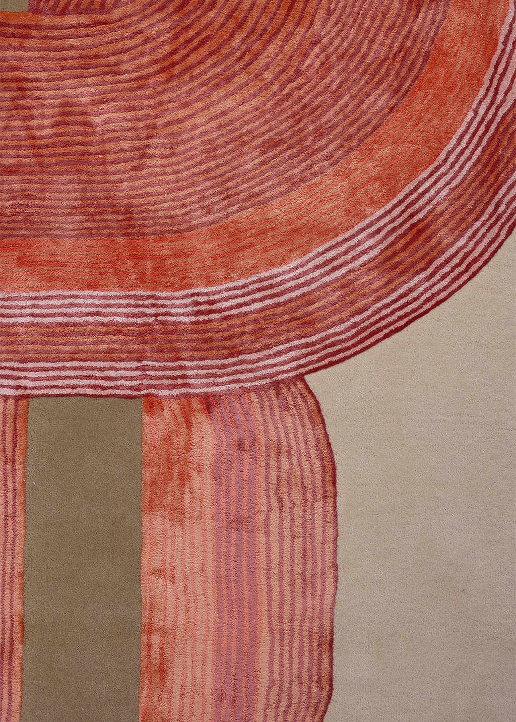 Coral Strokes — Venjara Carpets