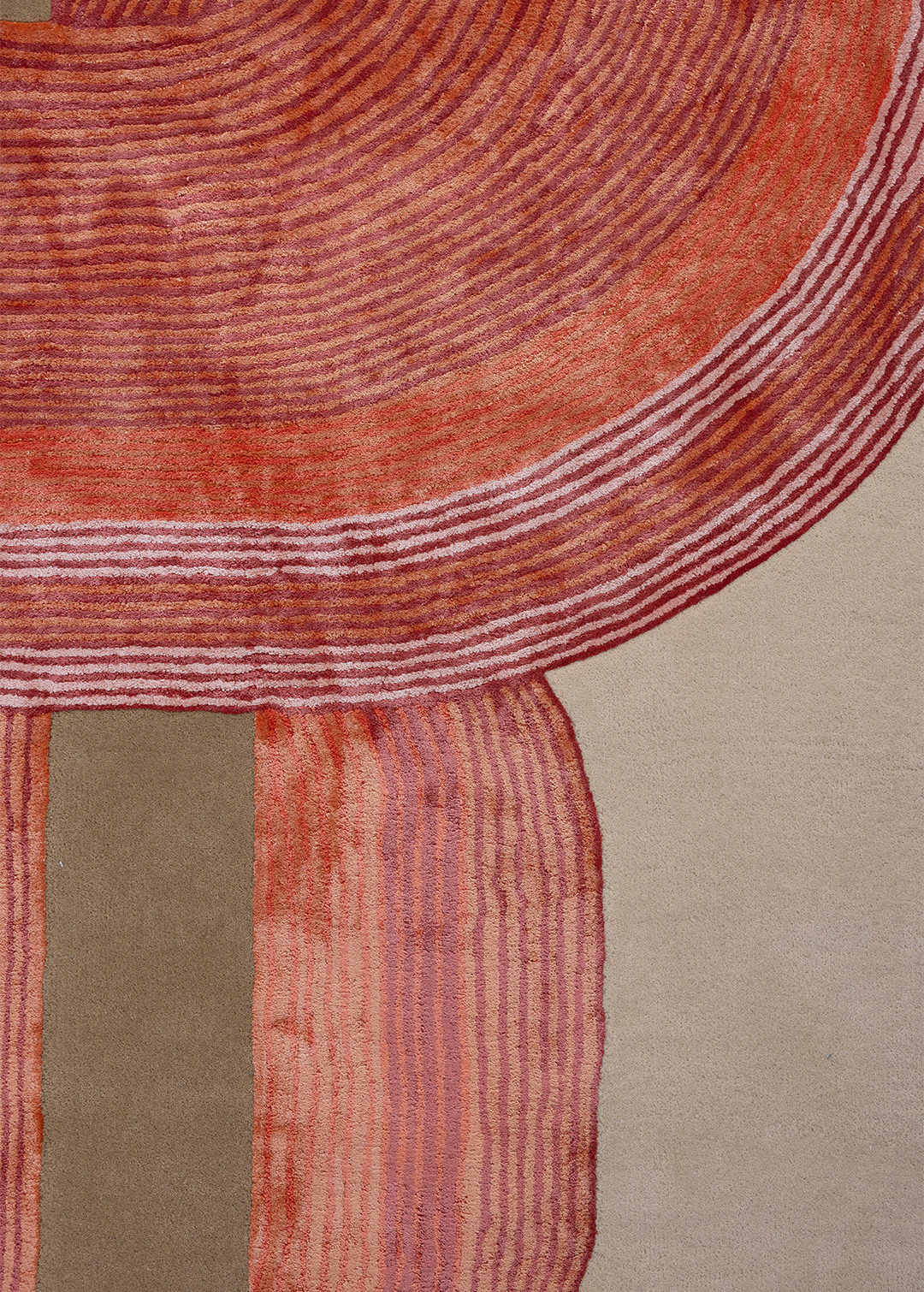 Coral Strokes — Venjara Carpets