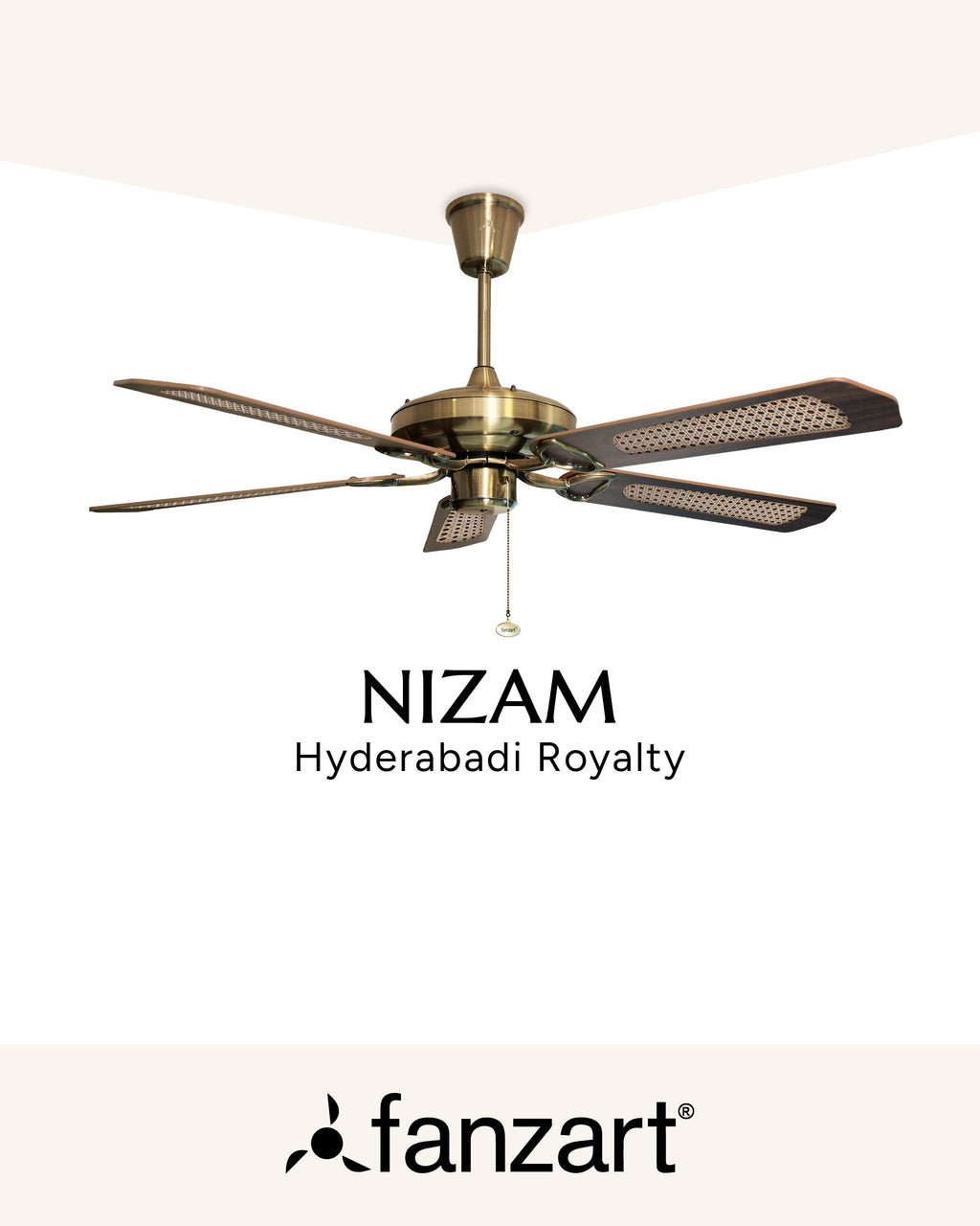 Nizam - Classical Vintage Fan