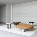 Melt Marble Table - front view
