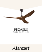 Pegasus - Modern Wooden Fan