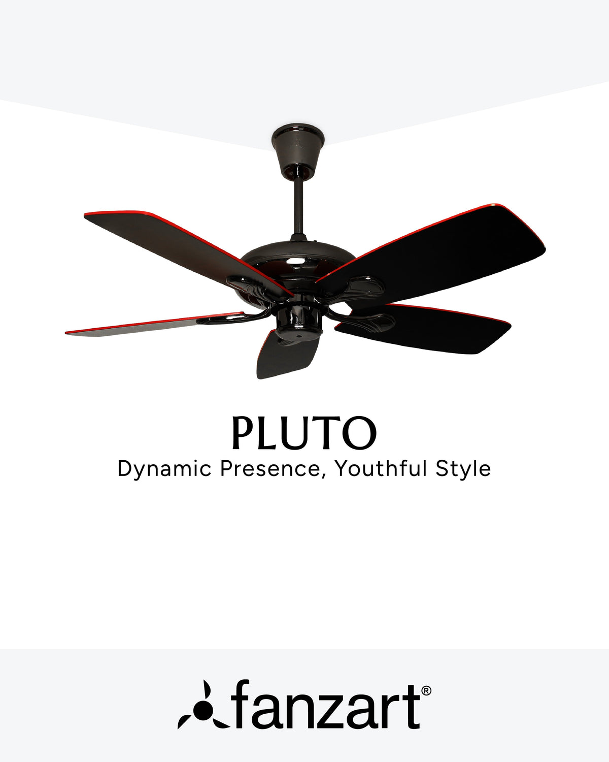 Pluto - Simply Modern Fan