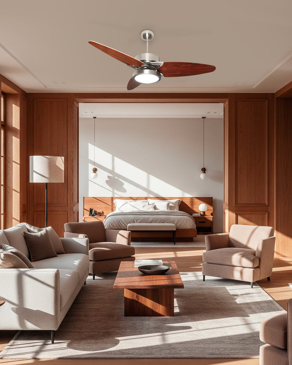 Propeller - Modern Wooden Fan