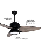 Propeller (Reversible Blades) - Modern Wooden Fan