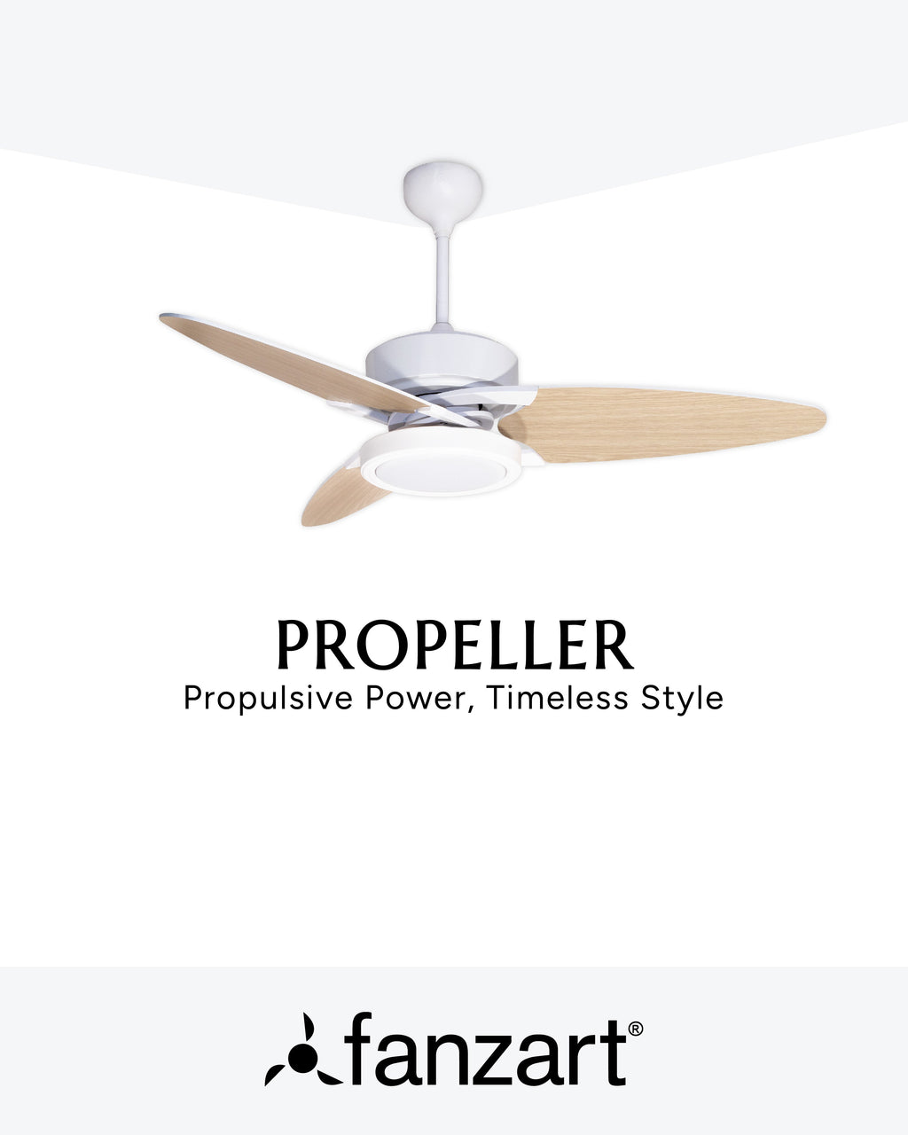 Propeller (Reversible Blades) - Modern Wooden