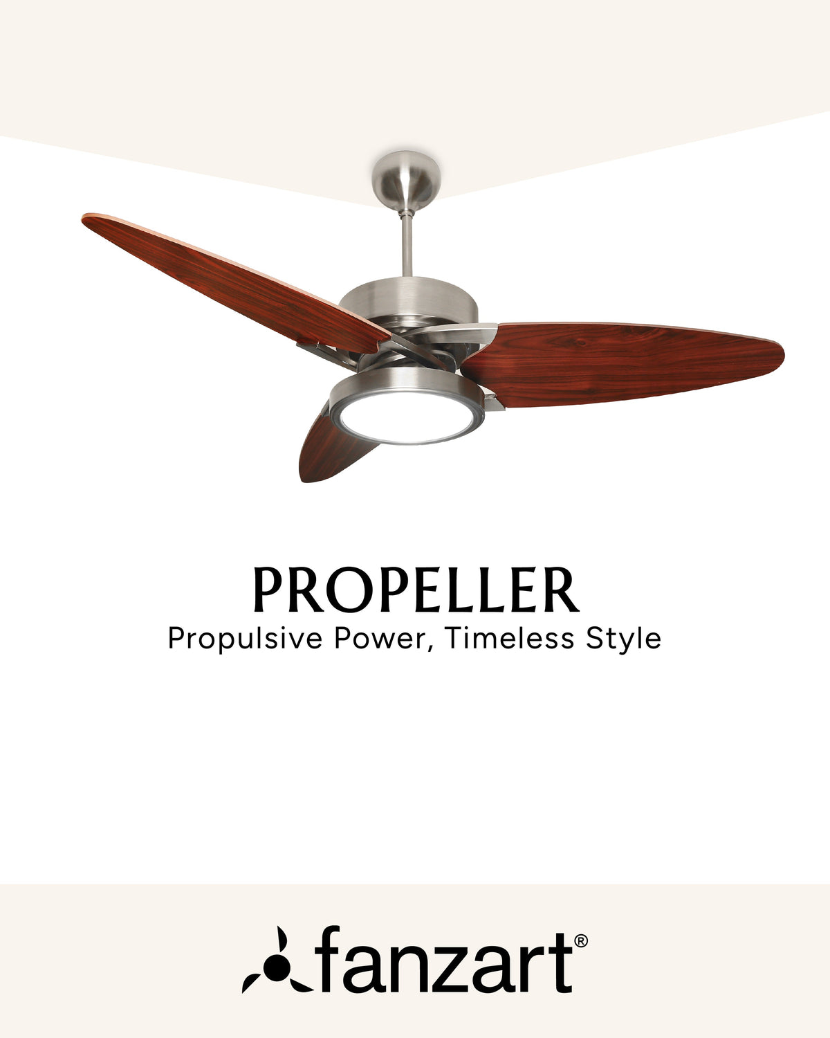 Propeller - Modern Wooden Fan