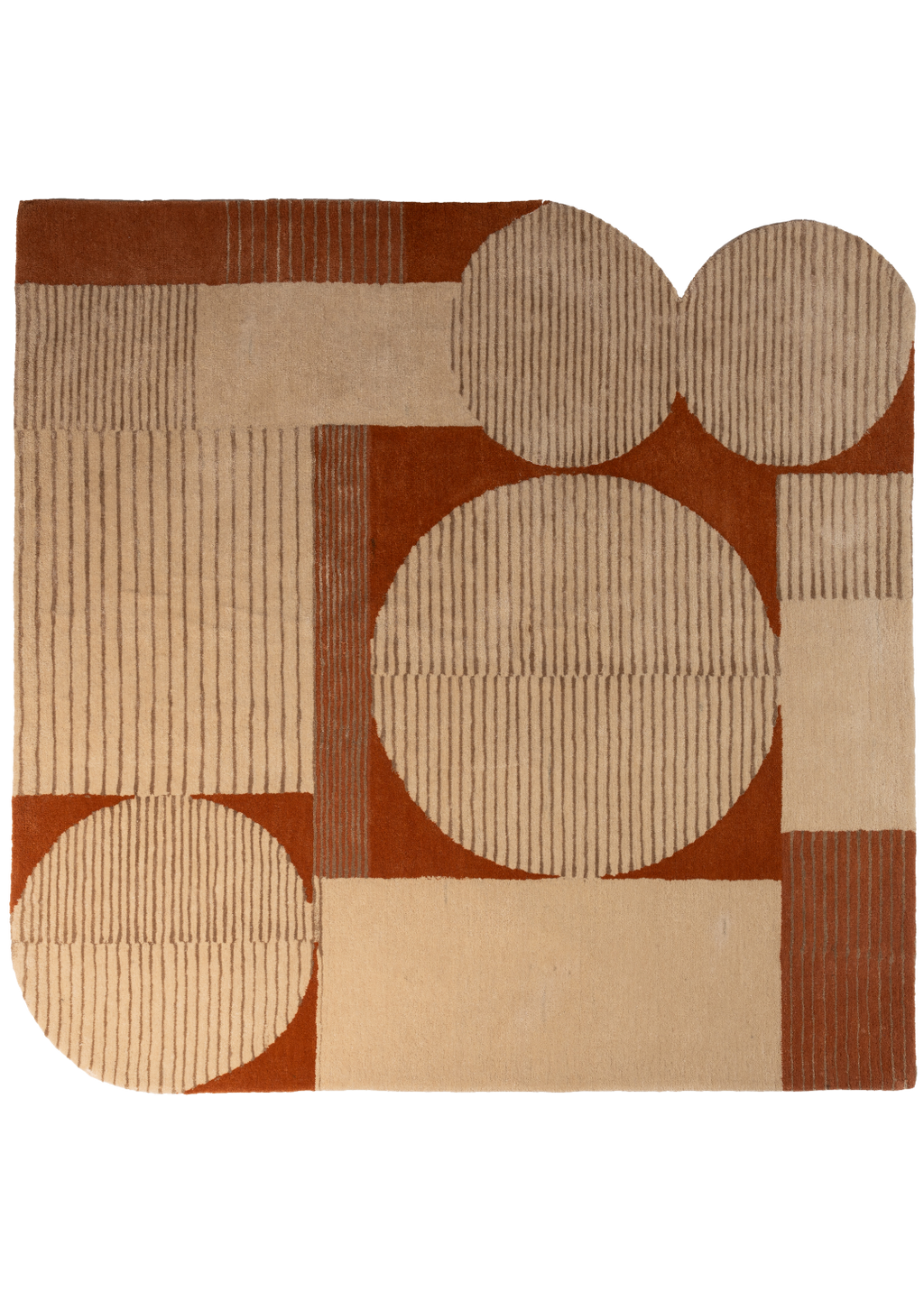 Pecan Katachi — Venjara Carpets