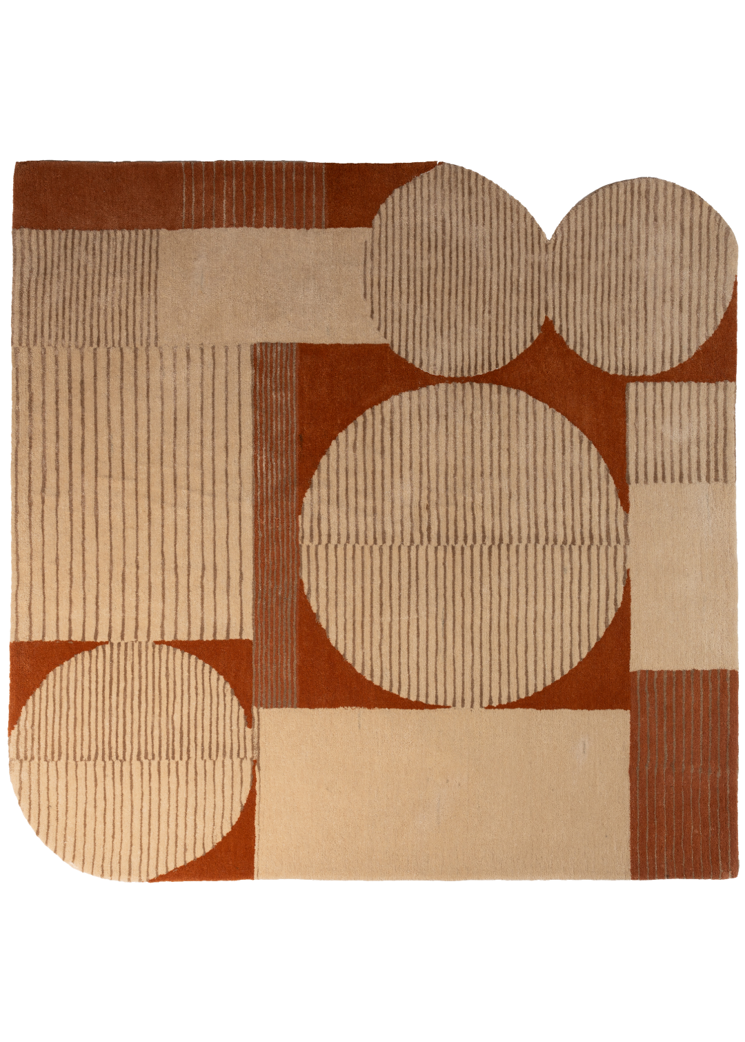 Pecan Katachi — Venjara Carpets