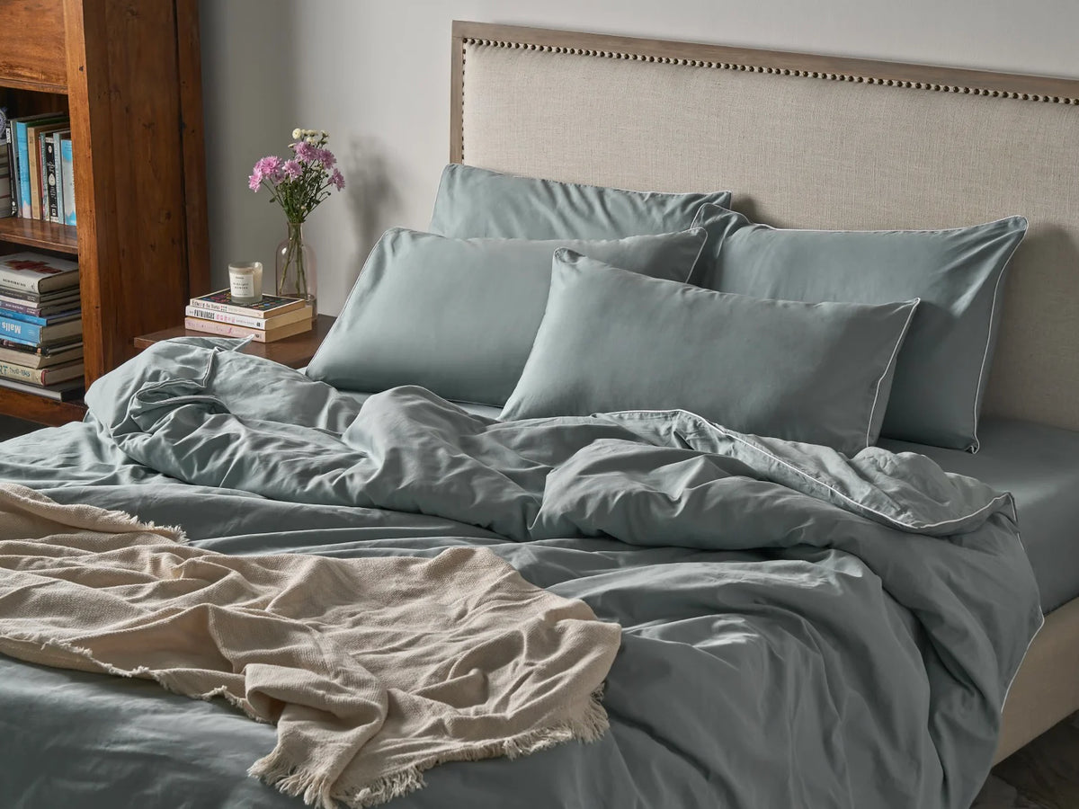 Piping Hotel Pillowcase Pair | 300 Thread Count