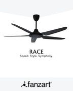 Race AC- Simply Modern Fan