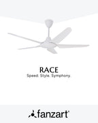 Race AC- Simply Modern Fan