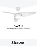 Swan- Simply Modern Fan