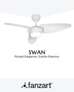 Swan- Simply Modern Fan