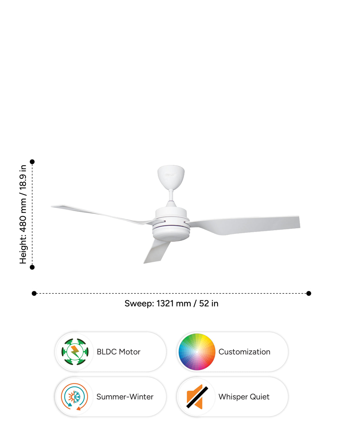 Swing - Simply Modern Fan