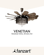Venetian - Exotic Fandelier