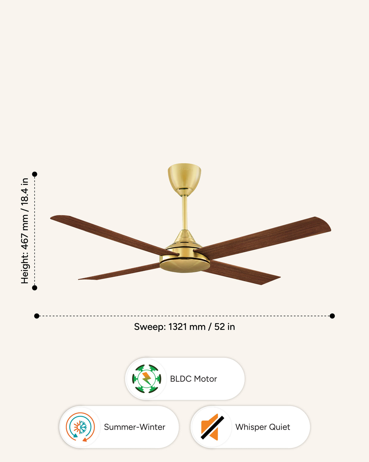 Vienna DC- Simply Modern Fan