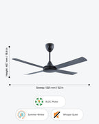 Vienna AC - Simply Modern Fan