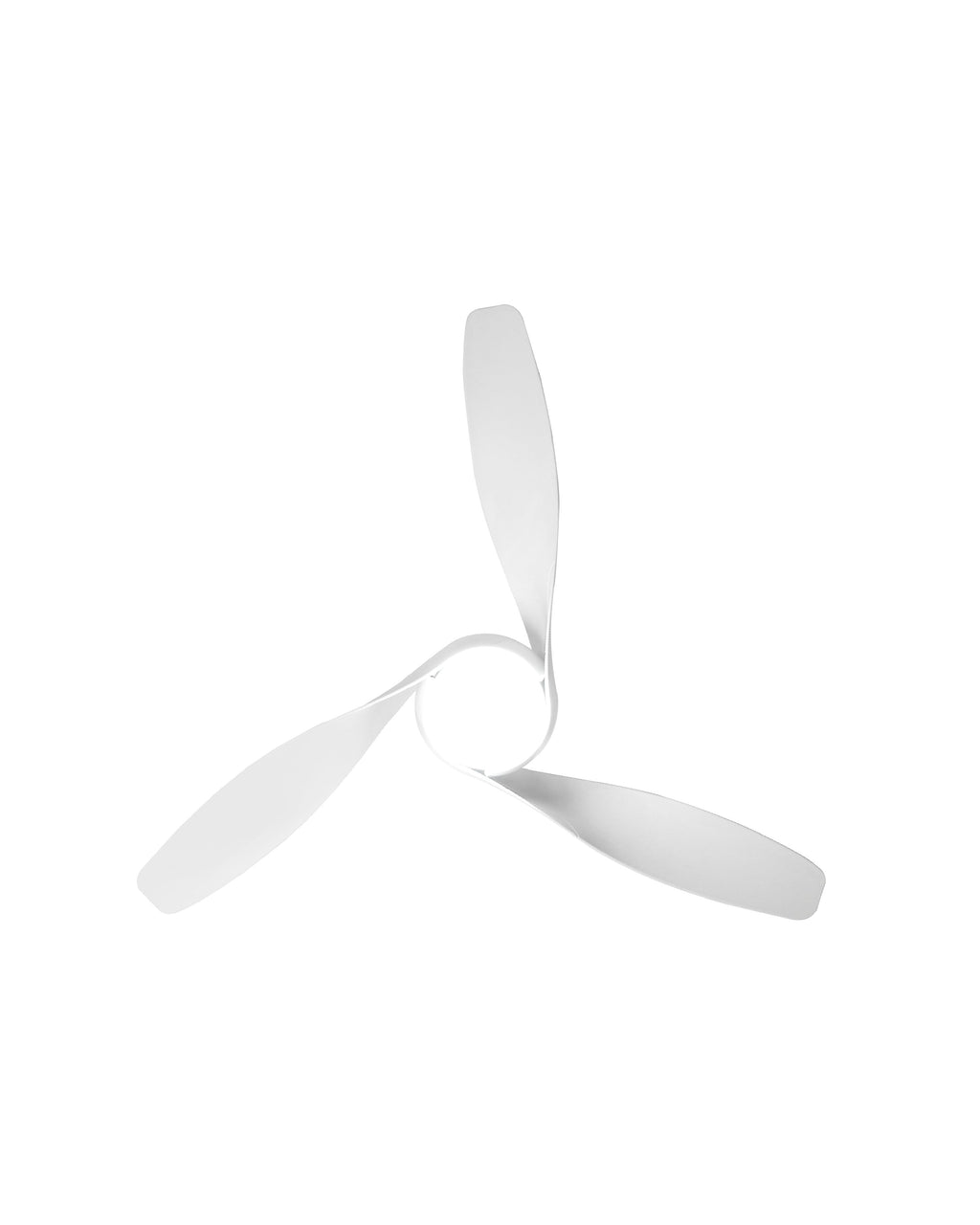 Wave White LED- Simply Modern Fan