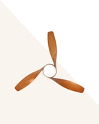 Wave Brown LED- Modern Wooden Fan