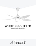 White Knight LED - Simply Modern Fan